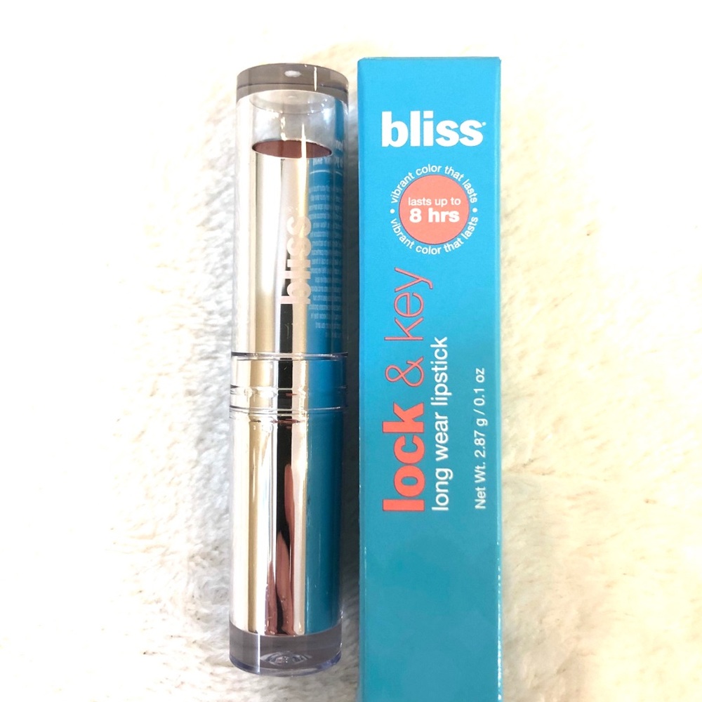 New bliss Lock & Key Long Wear Lipstick in color 'Rose to the Occasion' - Picture 4 of 7